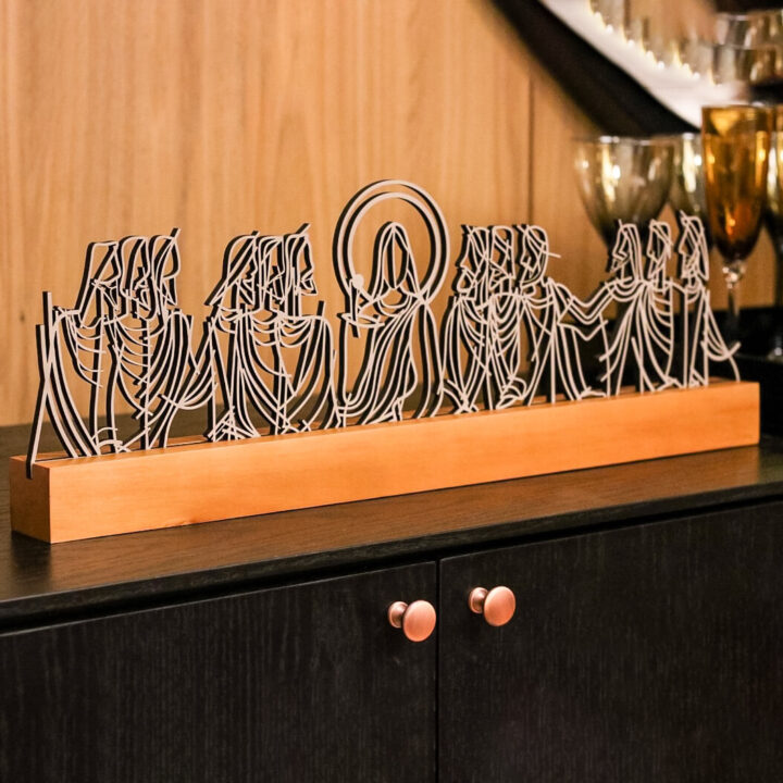 Centro de mesa Santa Ceia