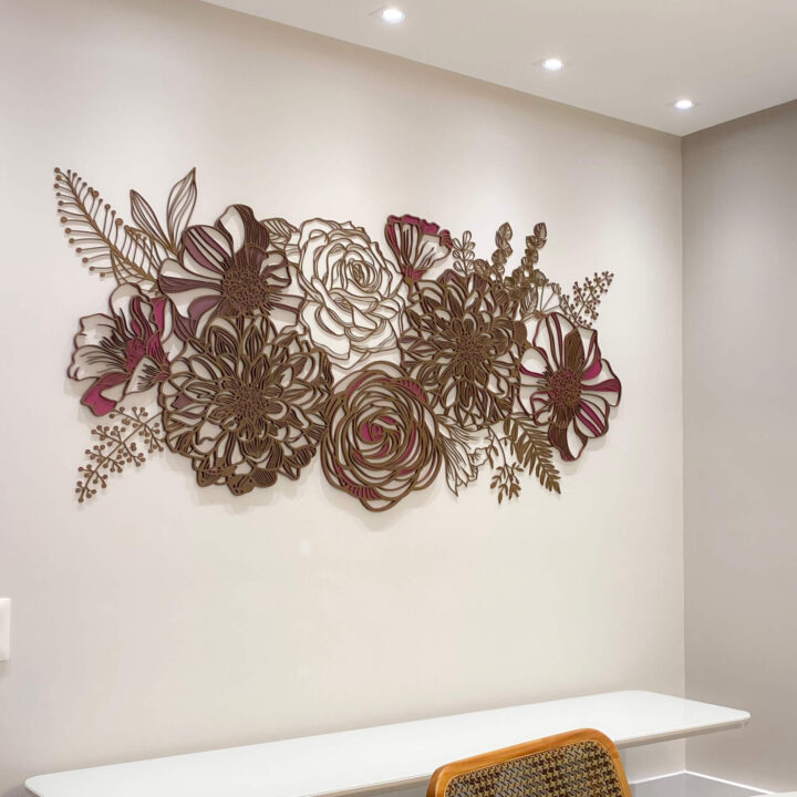 Painel Floral Valéria