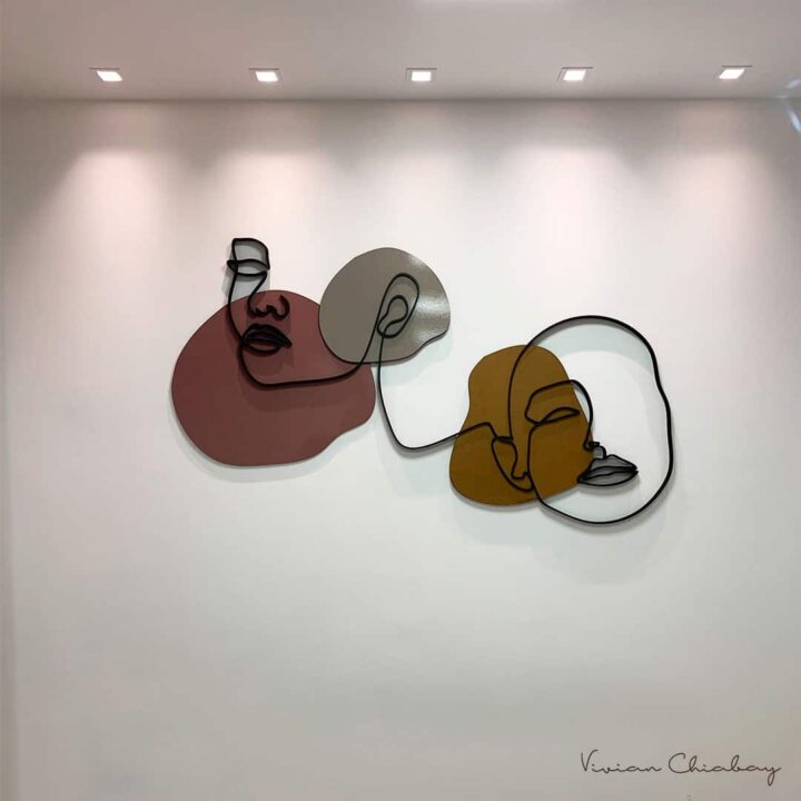 Painel Orgânico Faces