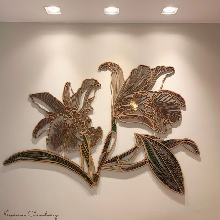 Painel Orquídea Horizontal