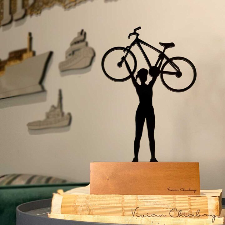 Troféu Silhueta Ciclista Mulher