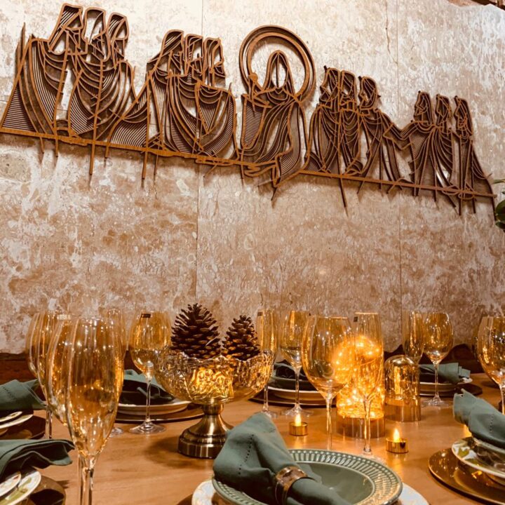 Santa Ceia Sobreposta