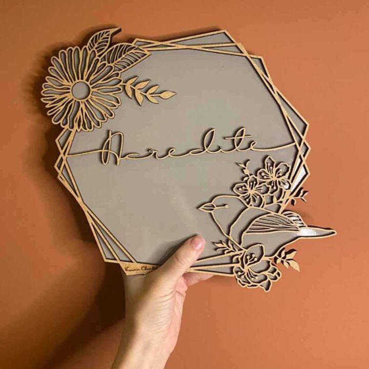 Quadrinho Palavras Acredite