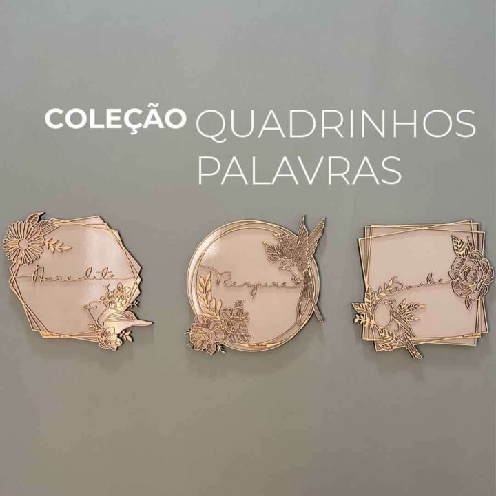 Coleção Quadrinhos Palavras - Acredite, Respire e Sonhe