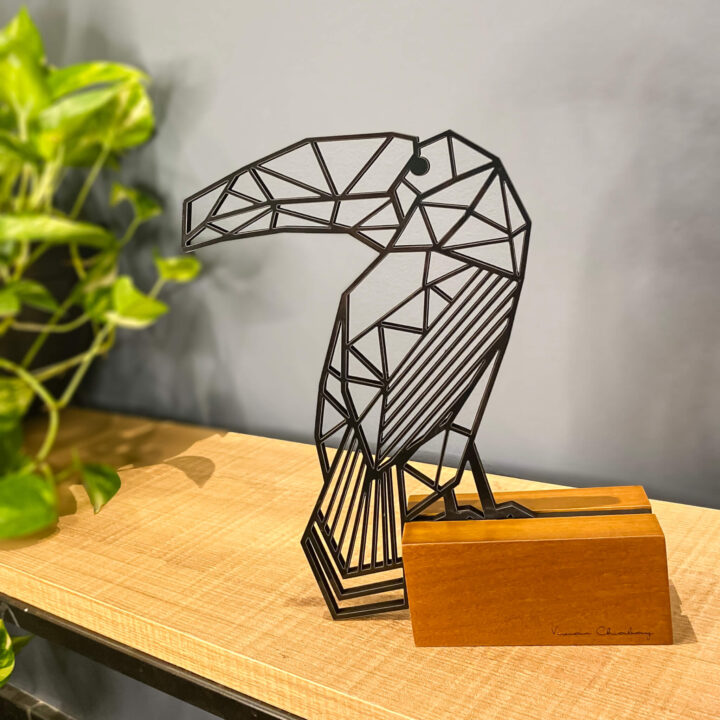 Troféu Geométricos Pássaros Tucano