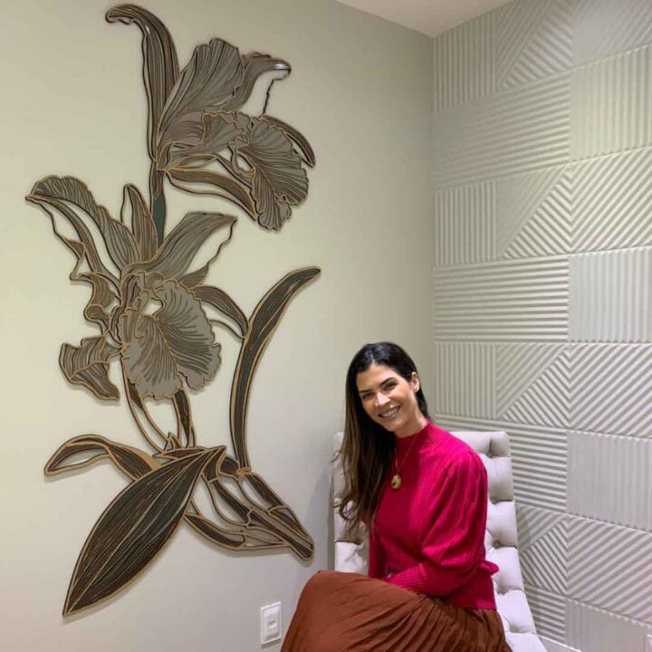 Orquídea com Sobreposições