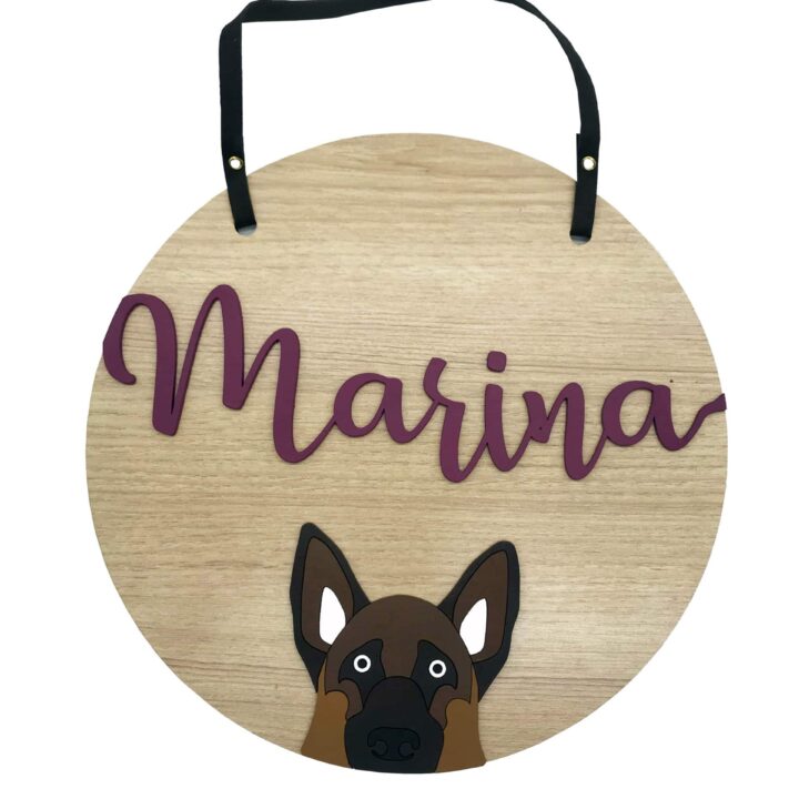 Placa Baby Pastor Alemão