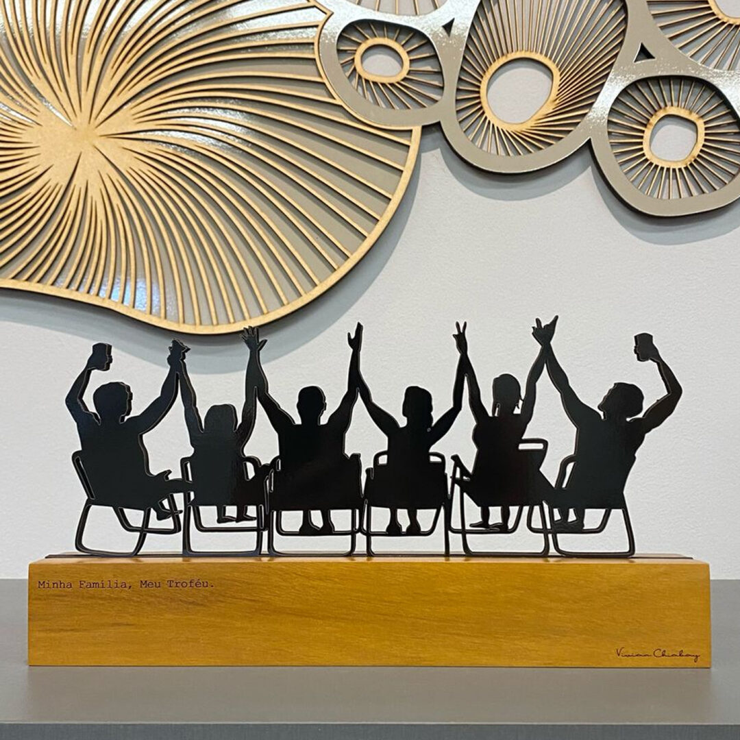 Troféu Silhueta Minimalista Personalizada - Image 12